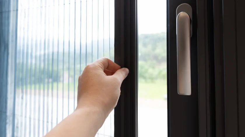 Moskitiery plisowane