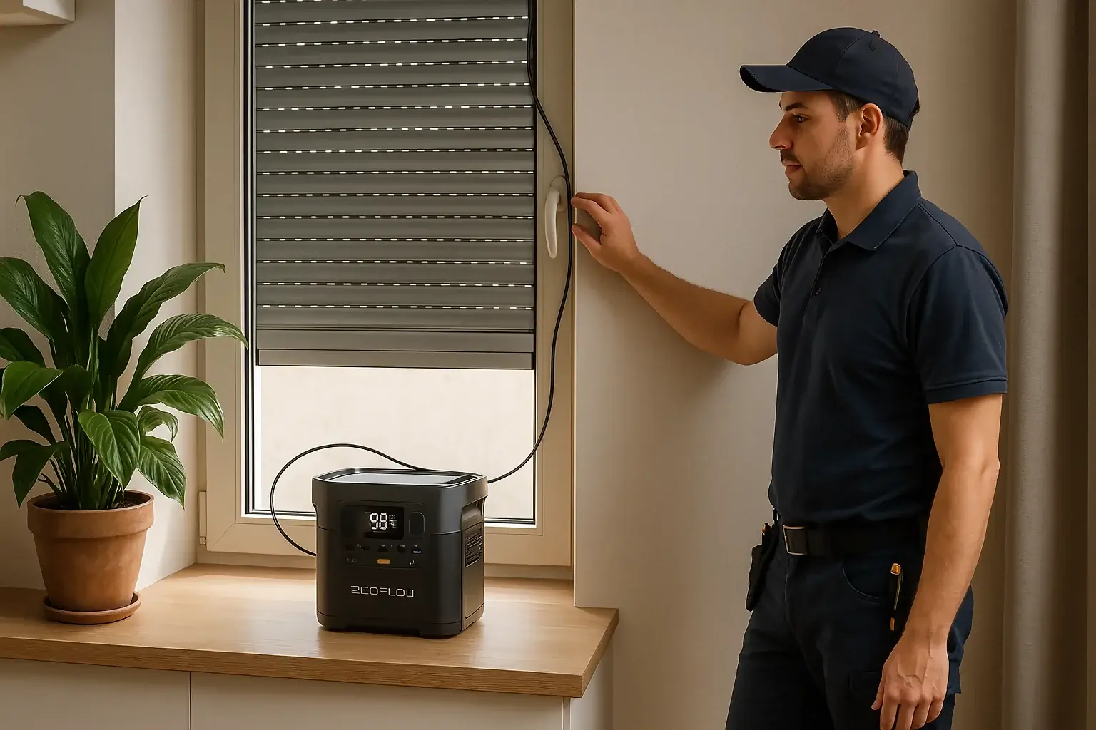 Jak otworzyć roletę zewnętrzną bez prądu? product img